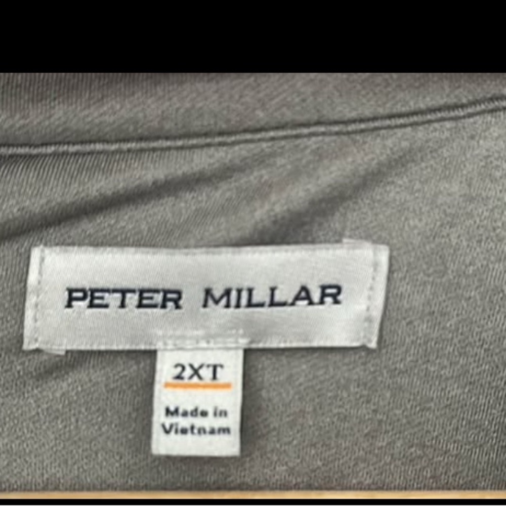Peter Millar Gray Pullover - image 2
